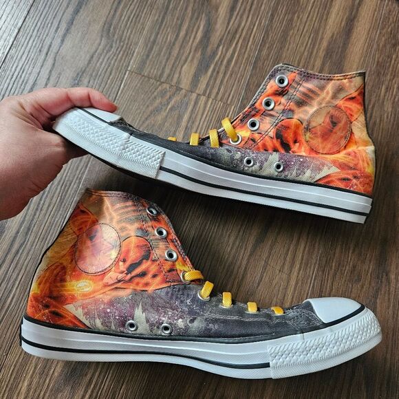Converse All-Star High Tops Mens 10 DC Comics Rebirth The Flash Vol. 1 Womens 12 - Picture 3 of 7